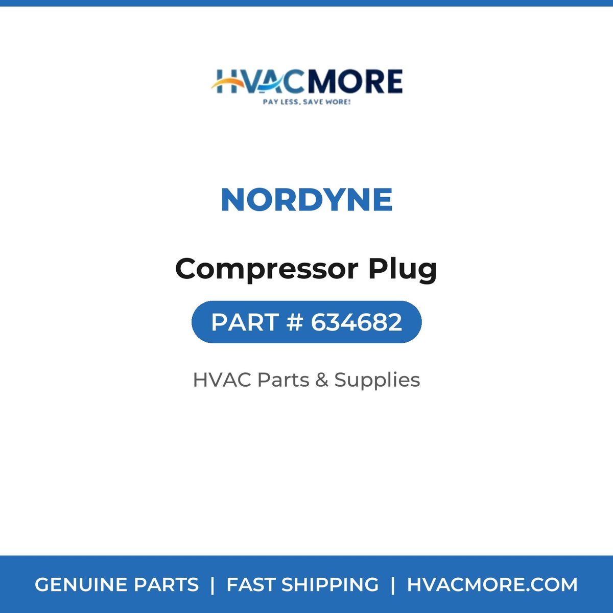 Nordyne Compressor Plug 634682
