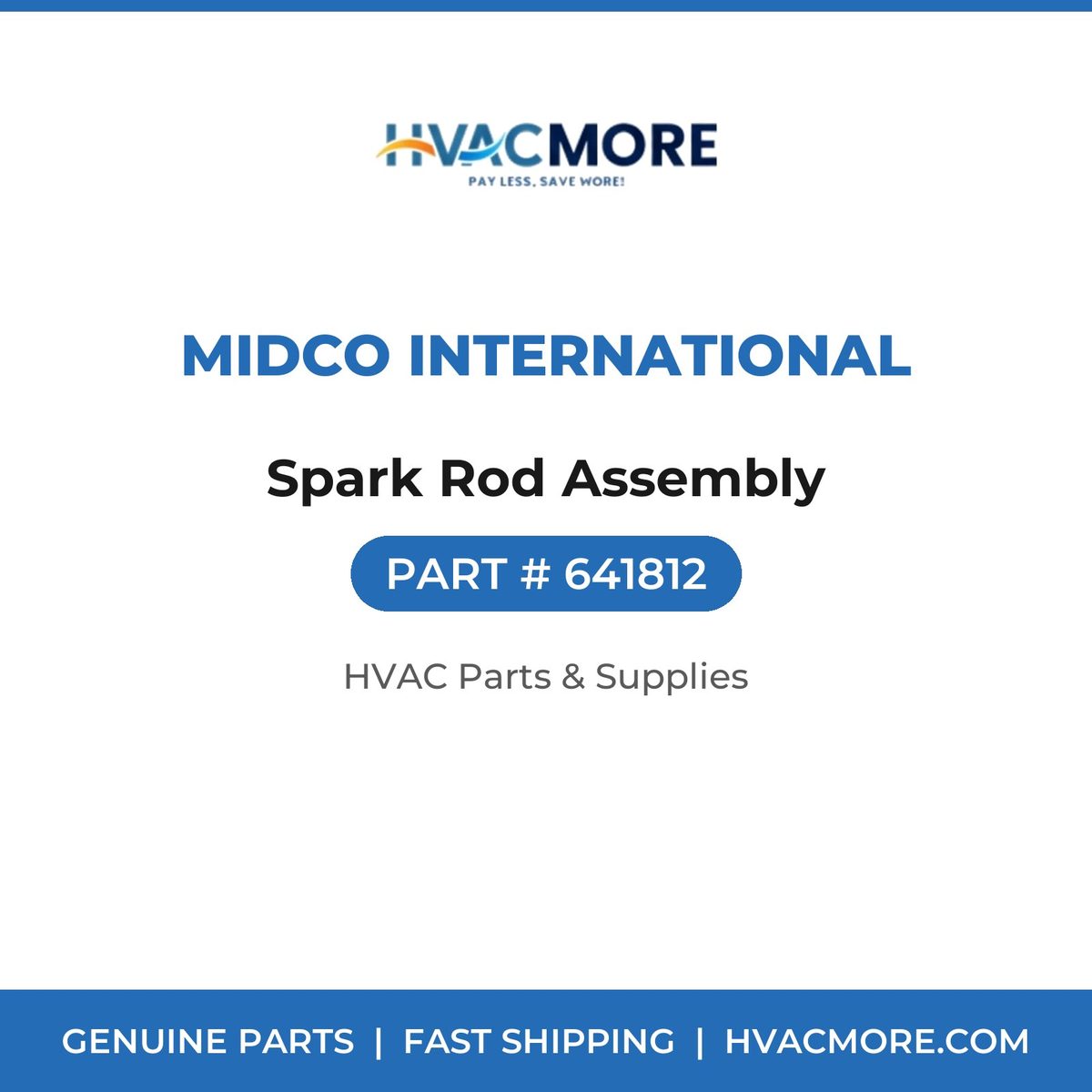 Midco International Spark Rod Assembly 641812