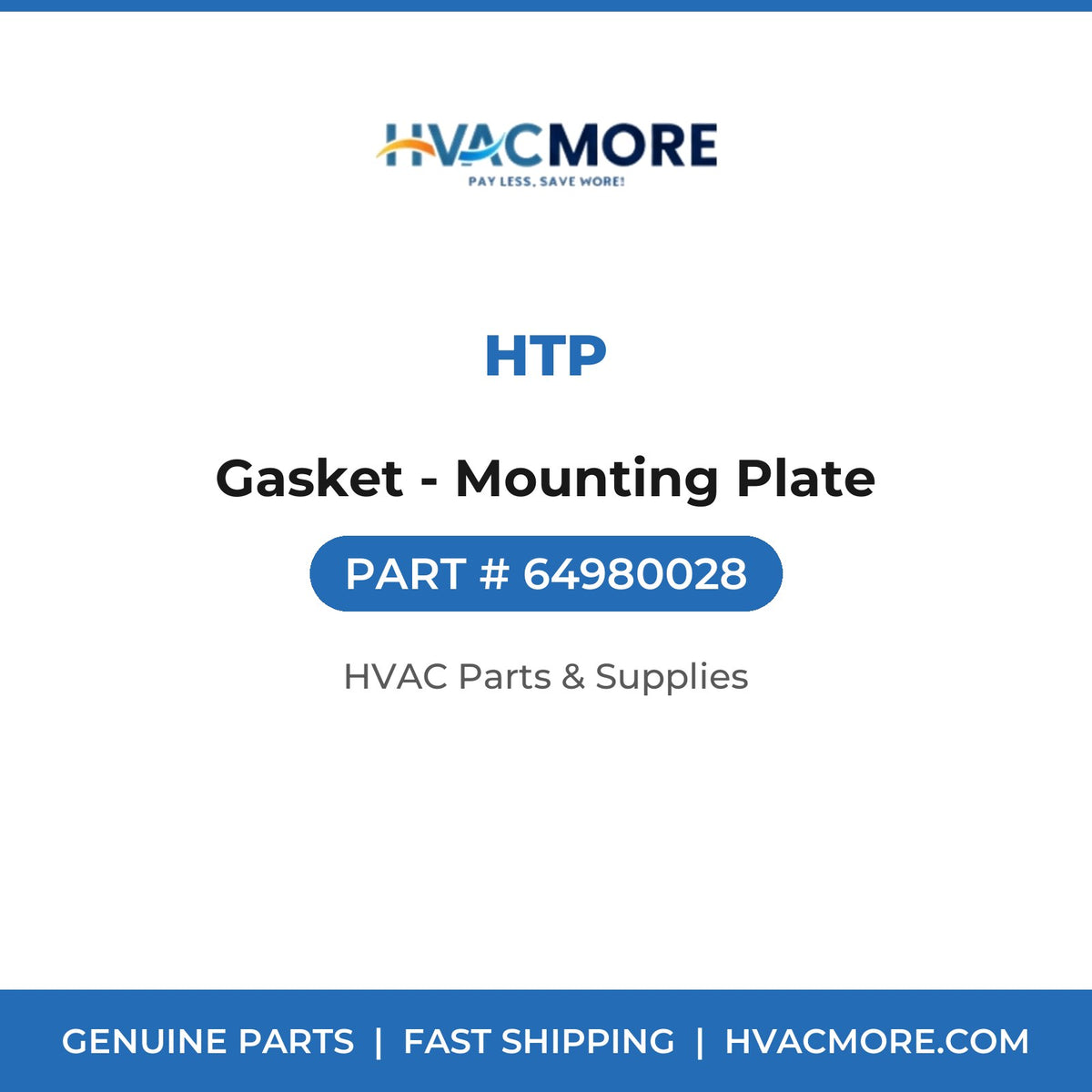 HTP Gasket - Mounting Plate 64980028