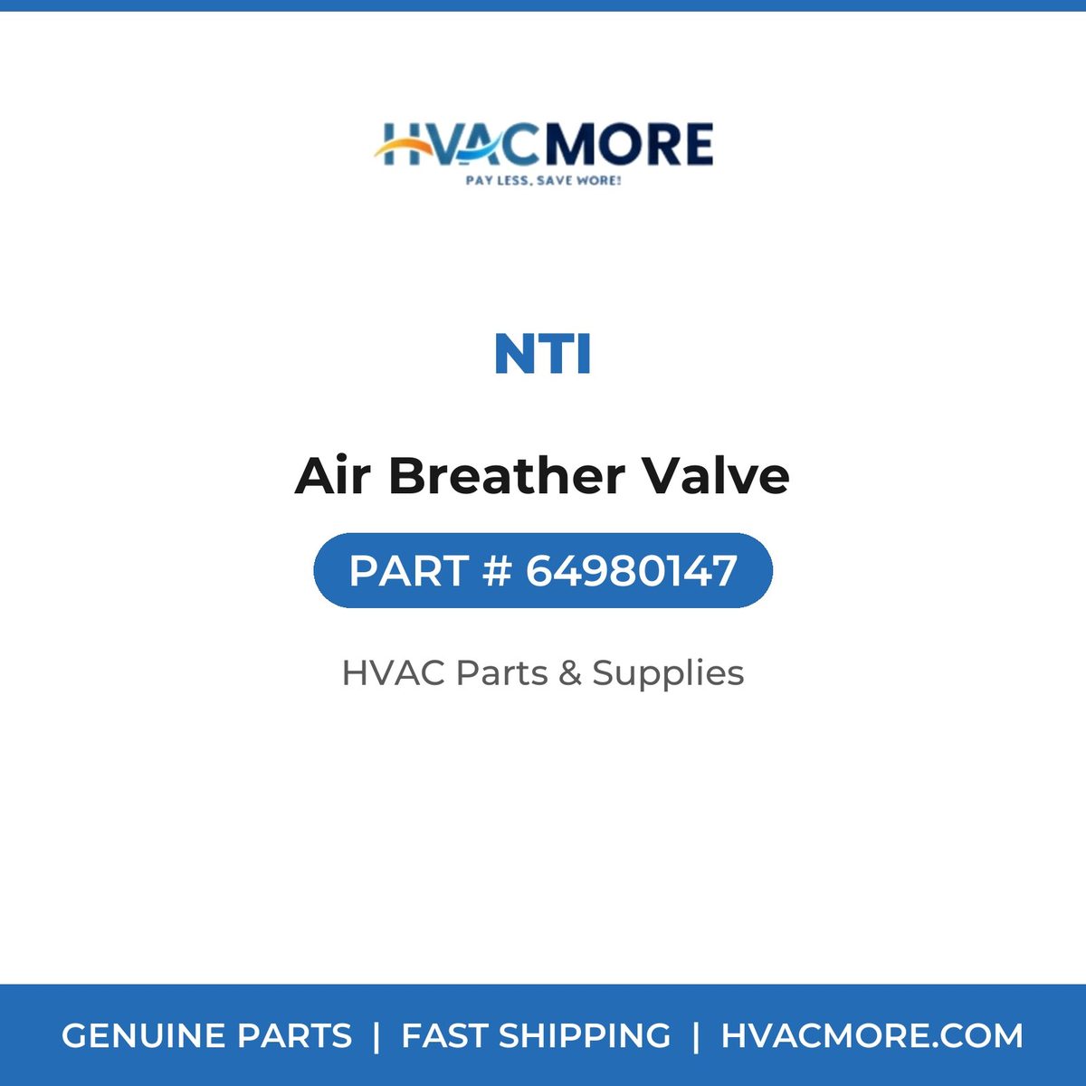 NTI Air Breather Valve 64980147