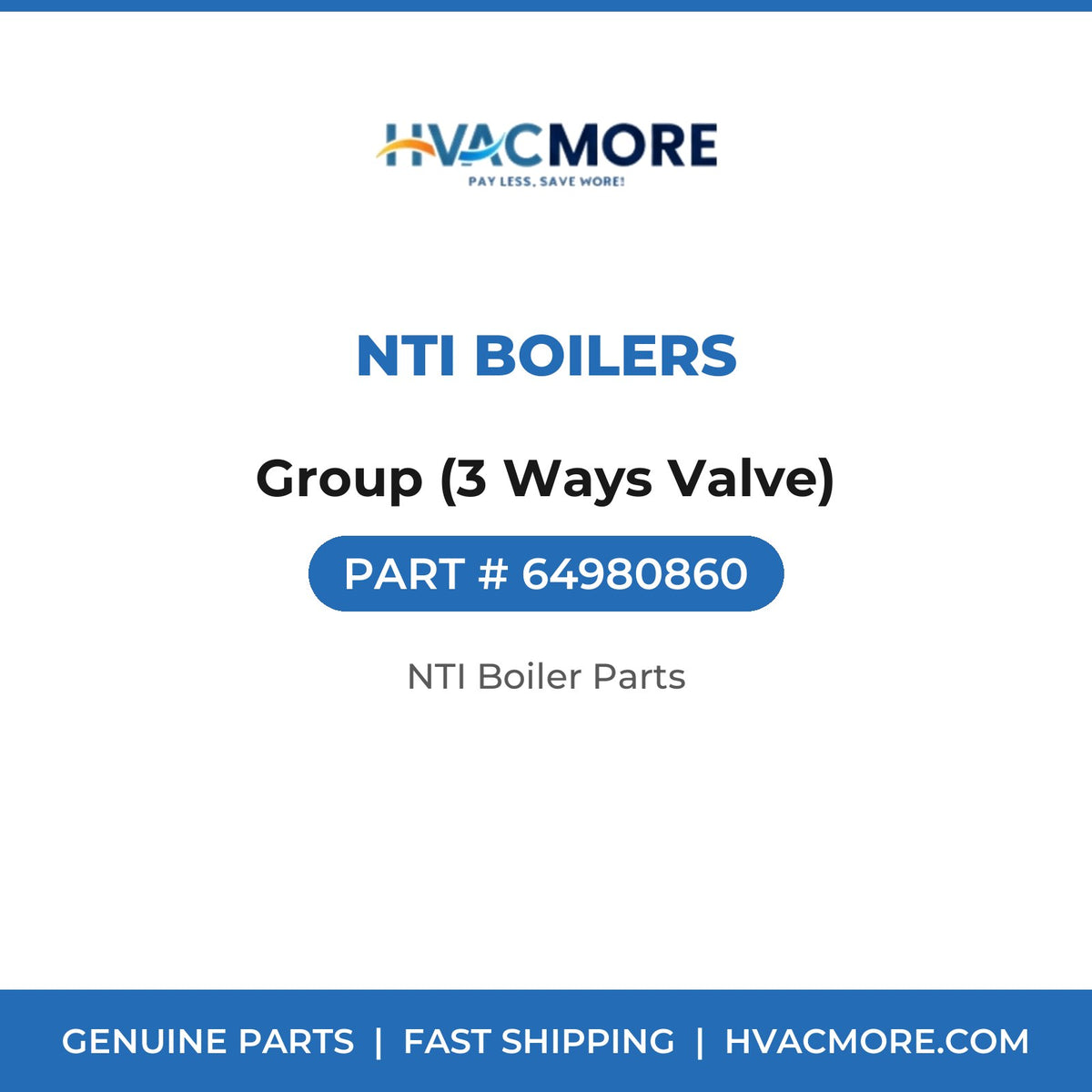 NTI Boilers Group (3 Ways Valve) 64980860