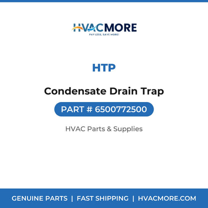 HTP Condensate Drain Trap 6500772500