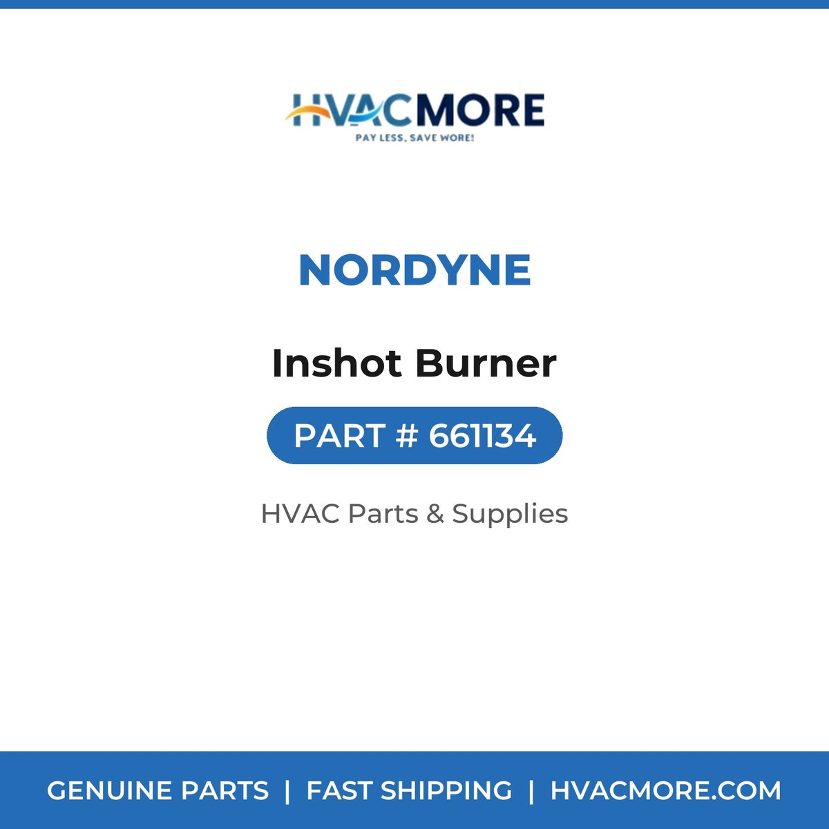 Nordyne Inshot Burner 661134