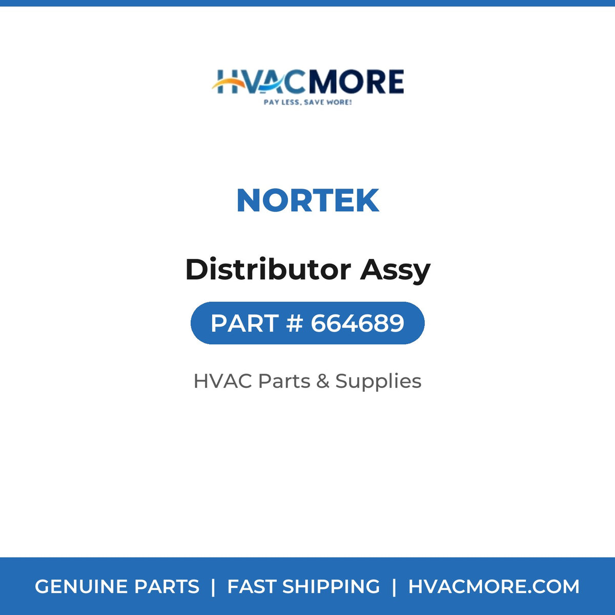 Nortek Distributor Assy 664689