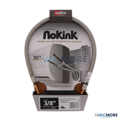 Rectorseal 3/8" NoKink Flexible Refrigerant Line Connector 66733