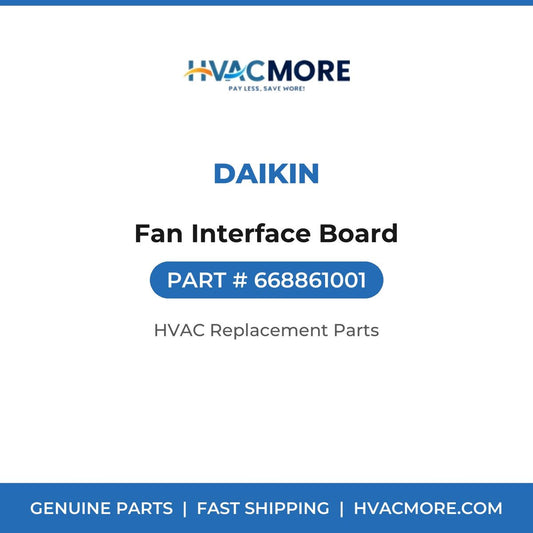 Daikin Fan Interface Board 668861001