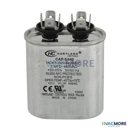 Daikin 5 MFD 370V Oval Capacitor 669241601