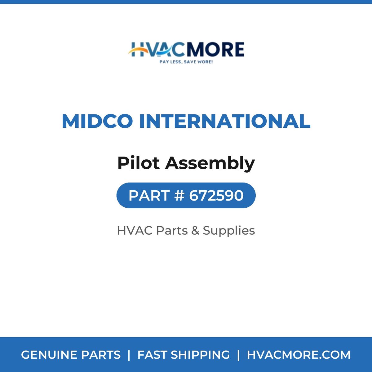 Midco International Pilot Assembly 672590
