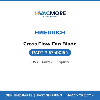 Friedrich Cross Flow Fan Blade 67400154