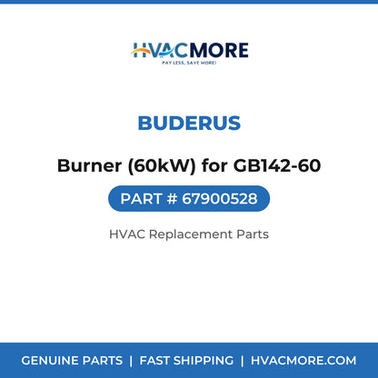 Buderus Burner (60kW) for GB142-60 67900528