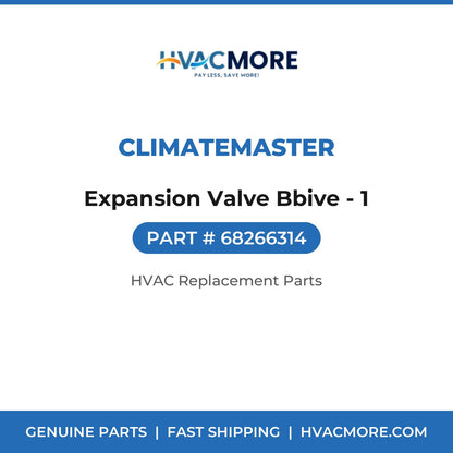 ClimateMaster Expansion Valve Bbive - 1 68266314