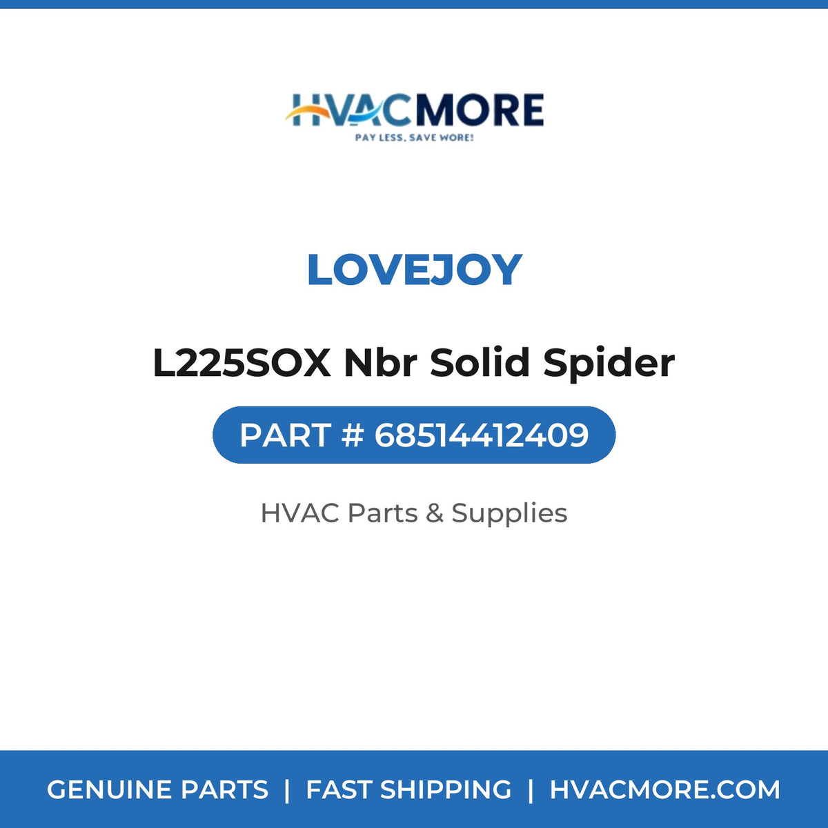 Lovejoy L225SOX Nbr Solid Spider 68514412409