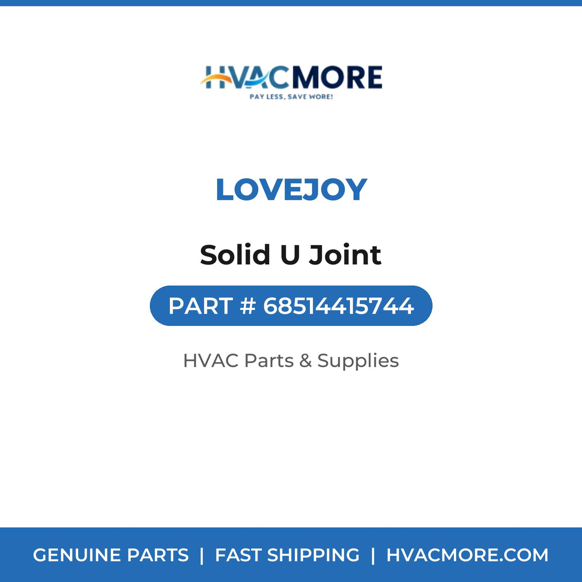Lovejoy Solid U Joint 68514415744