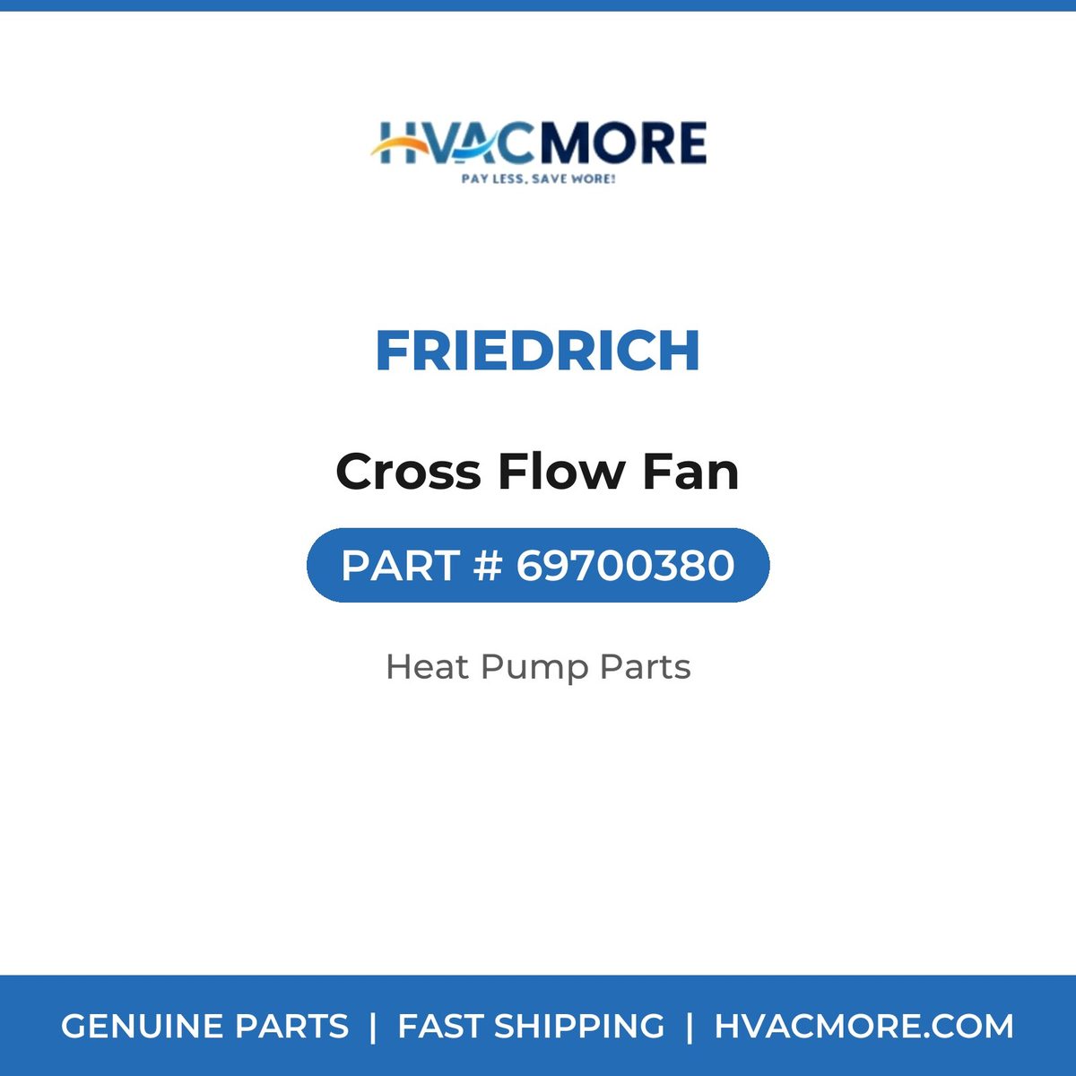 Friedrich Cross Flow Fan 69700380