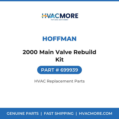 Hoffman 2000 Main Valve Rebuild Kit 699939