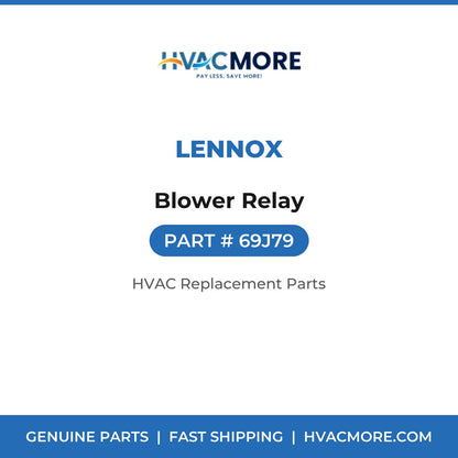 Lennox Blower Relay 69J79