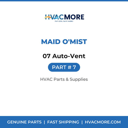 Maid O'Mist 07 Auto-Vent 7