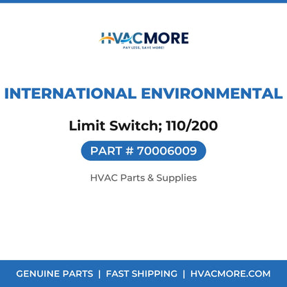 International Environmental Limit Switch; 110/200 70006009