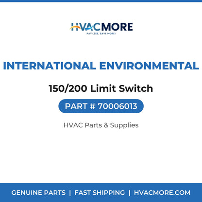 International Environmental 150/200 Limit Switch 70006013