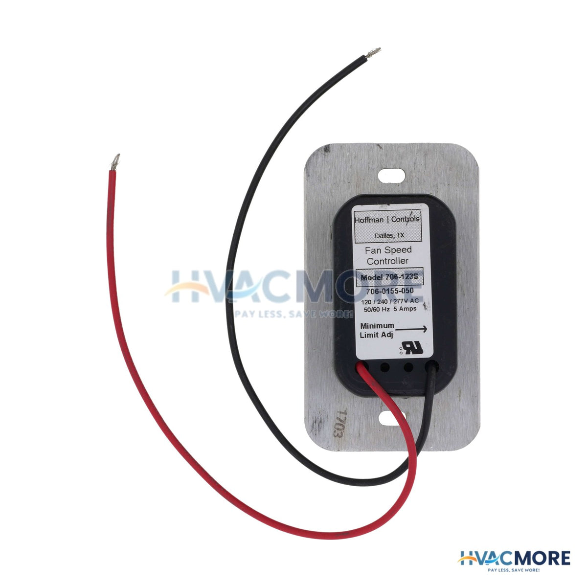 Hoffman Controls Fan Motor Speed Controller (277V, 5 Amps) 706-123S