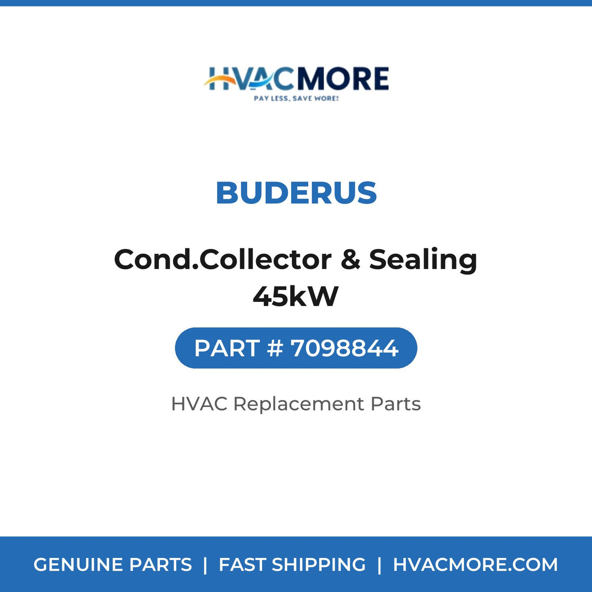 Buderus Cond.Collector & Sealing 45kW 7098844
