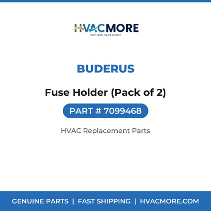 Buderus Fuse Holder (Pack of 2) 7099468