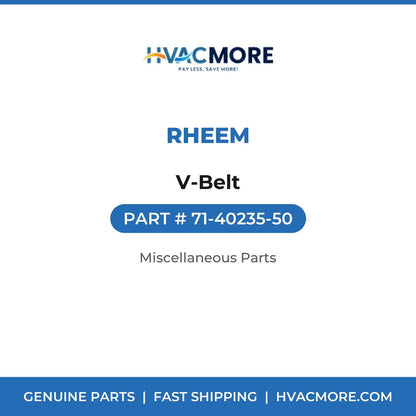 Rheem V-Belt 71-40235-50
