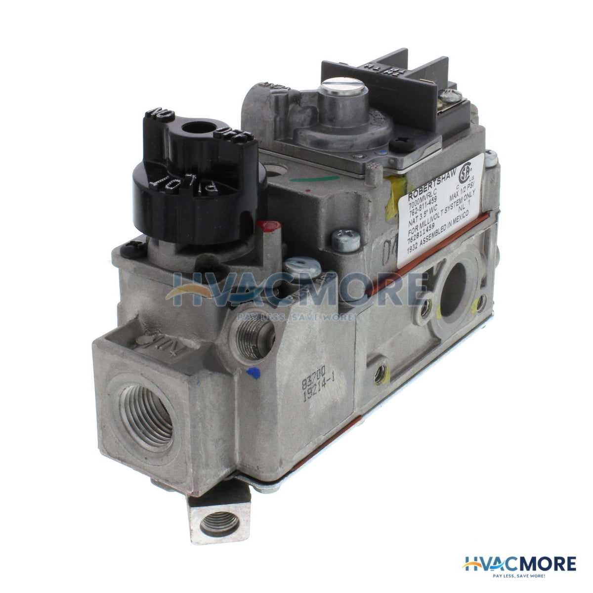 Robertshaw 3/8" mV Snap Acting Low Profile Combo Gas Valve 710-508
