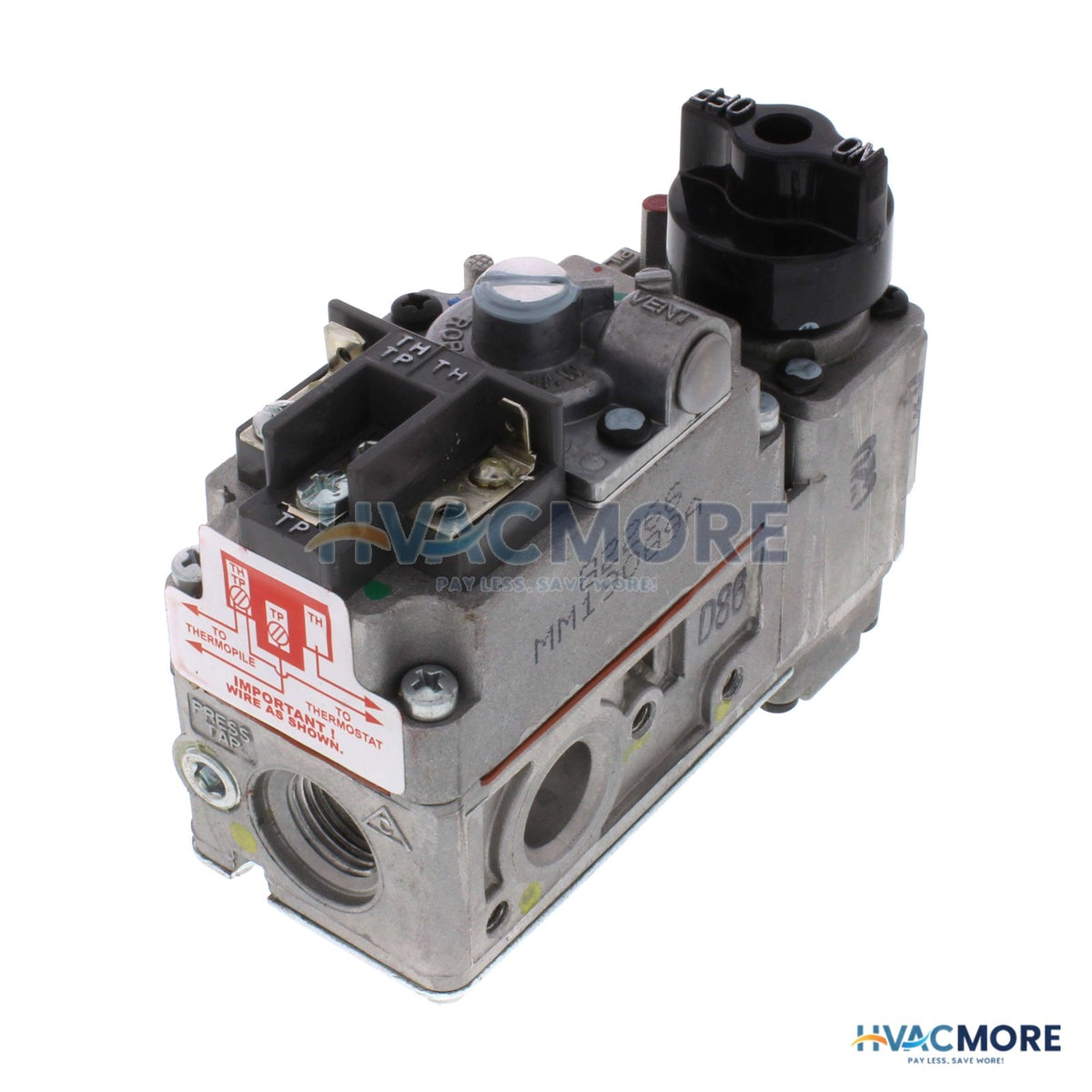 Robertshaw 3/8" mV Snap Acting Low Profile Combo Gas Valve 710-508