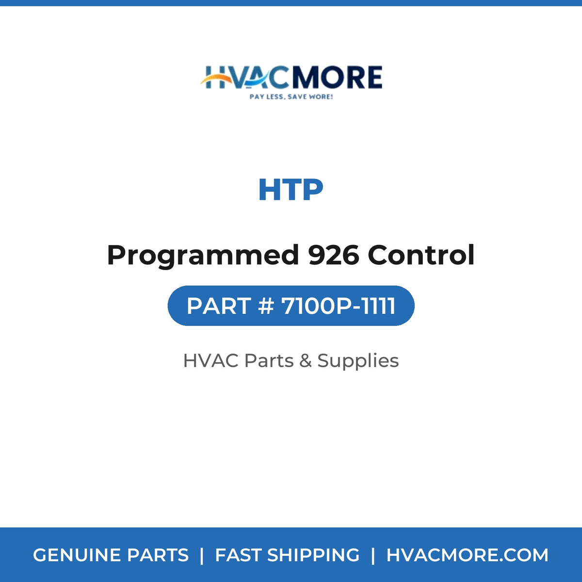 HTP Programmed 926 Control 7100P-1111