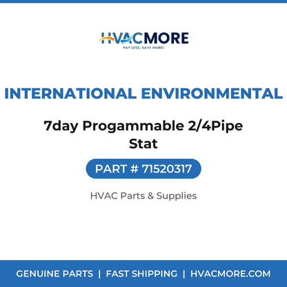 International Environmental 7day Progammable 2/4Pipe Stat 71520317