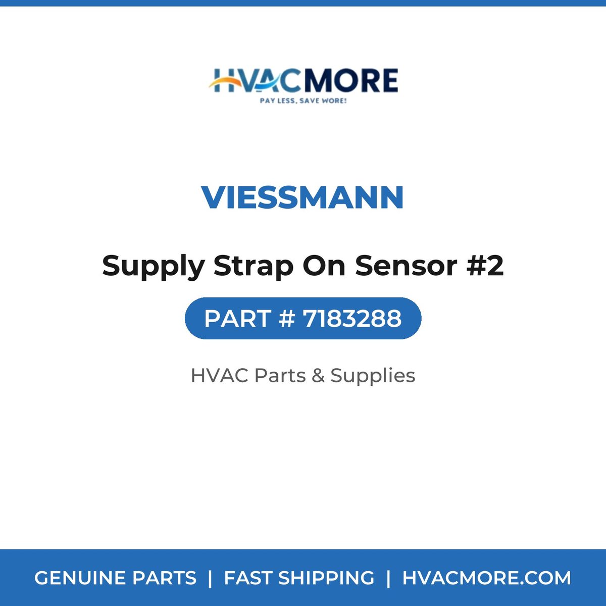 Viessmann Supply Strap On Sensor #2 7183288