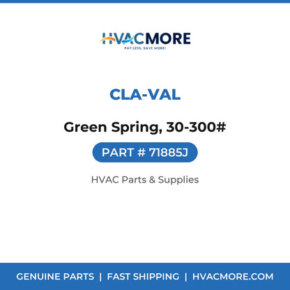 Cla-Val Green Spring, 30-300# 71885J