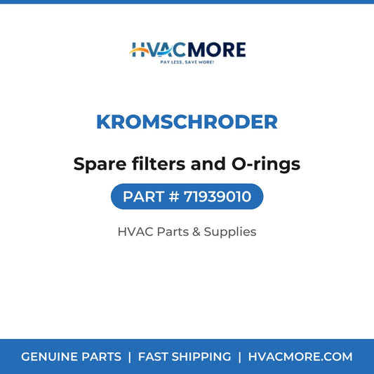 Kromschroder Spare filters and O-rings 71939010