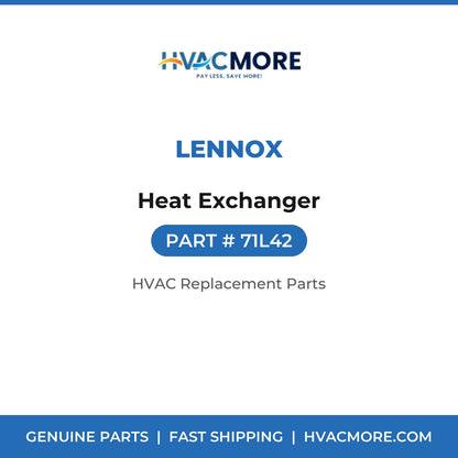 Lennox Heat Exchanger 71L42
