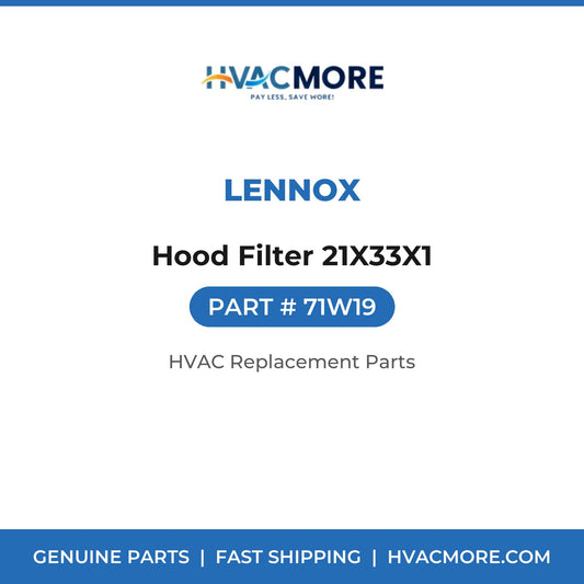 Lennox Hood Filter 21X33X1 71W19