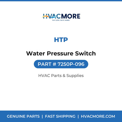 HTP Water Pressure Switch 7250P-096