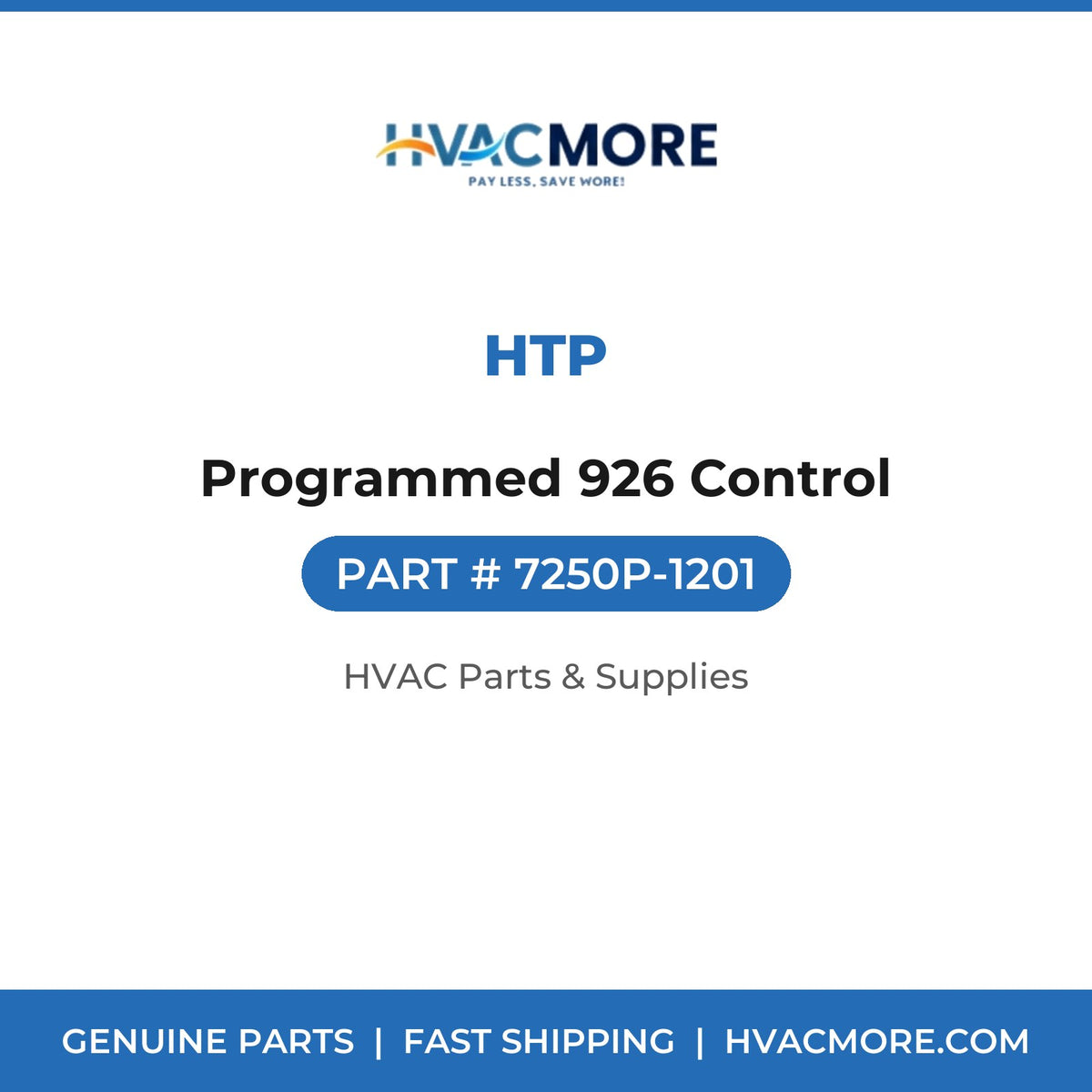 HTP Programmed 926 Control 7250P-1201