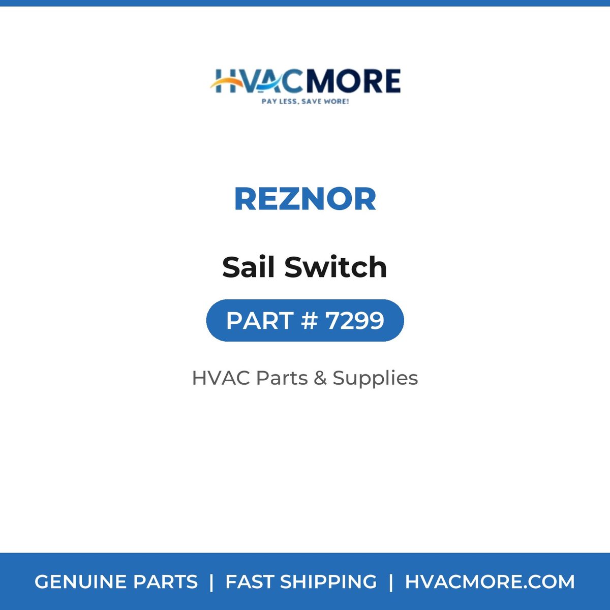 Reznor Sail Switch 7299