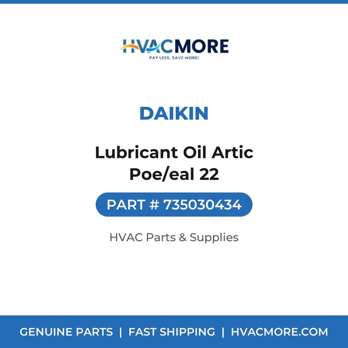 Daikin Lubricant Oil Artic Poe/eal 22 735030434