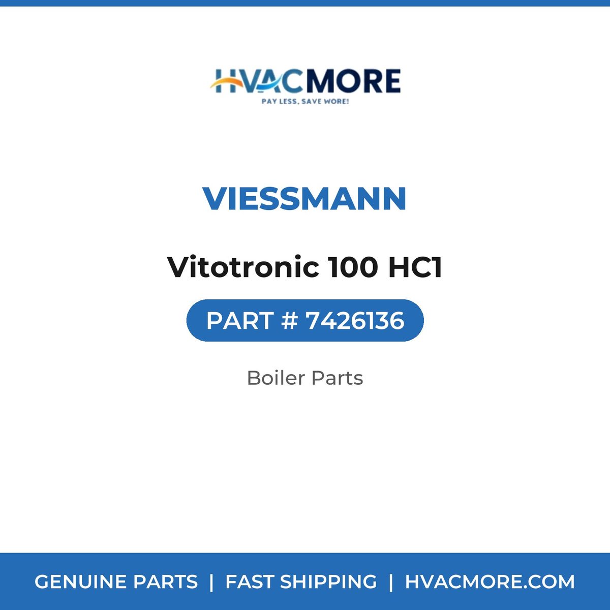 Viessmann Vitotronic 100 HC1 7426136