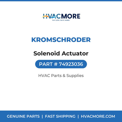 Kromschroder Solenoid Actuator 74923036