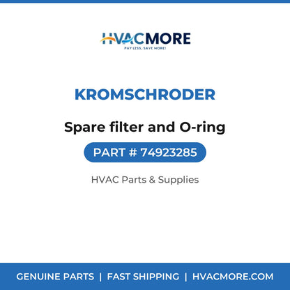 Kromschroder Spare filter and O-ring 74923285
