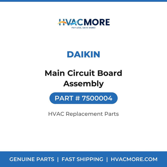 Daikin Main Circuit Board Assembly 7500004