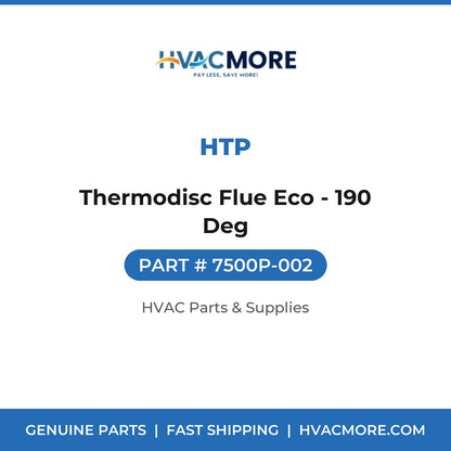 HTP Thermodisc Flue Eco - 190 Deg 7500P-002