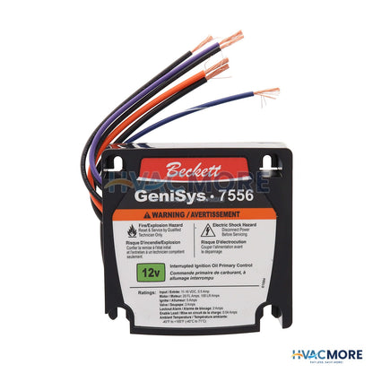 R.W. Beckett GeniSys Oil Burner Control, 12VDC 7556P158MU