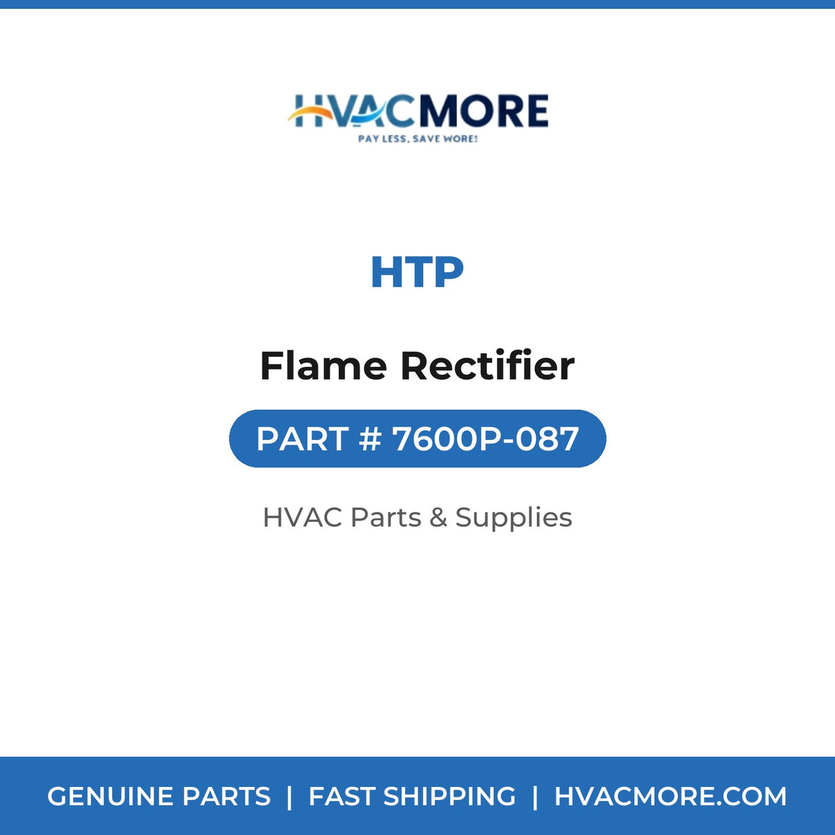 HTP Flame Rectifier 7600P-087