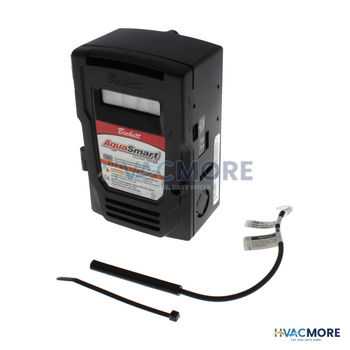 R.W. Beckett AquaSmart Boiler Temp. Control (120V), Oil W/ Temp. ONLY Sensor (120V Burner Circuit) 7610A0001U