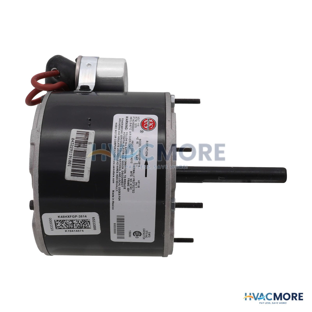 ADP 1/8 HP, 115V Motor (1075 RPM) 76700242