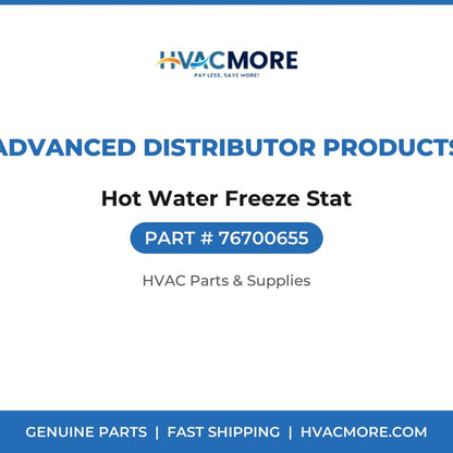 Advanced Distributor Products Hot Water Freeze Stat 76700655